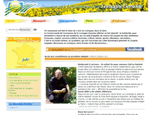 Tablet Screenshot of lomagne-gersoise.com